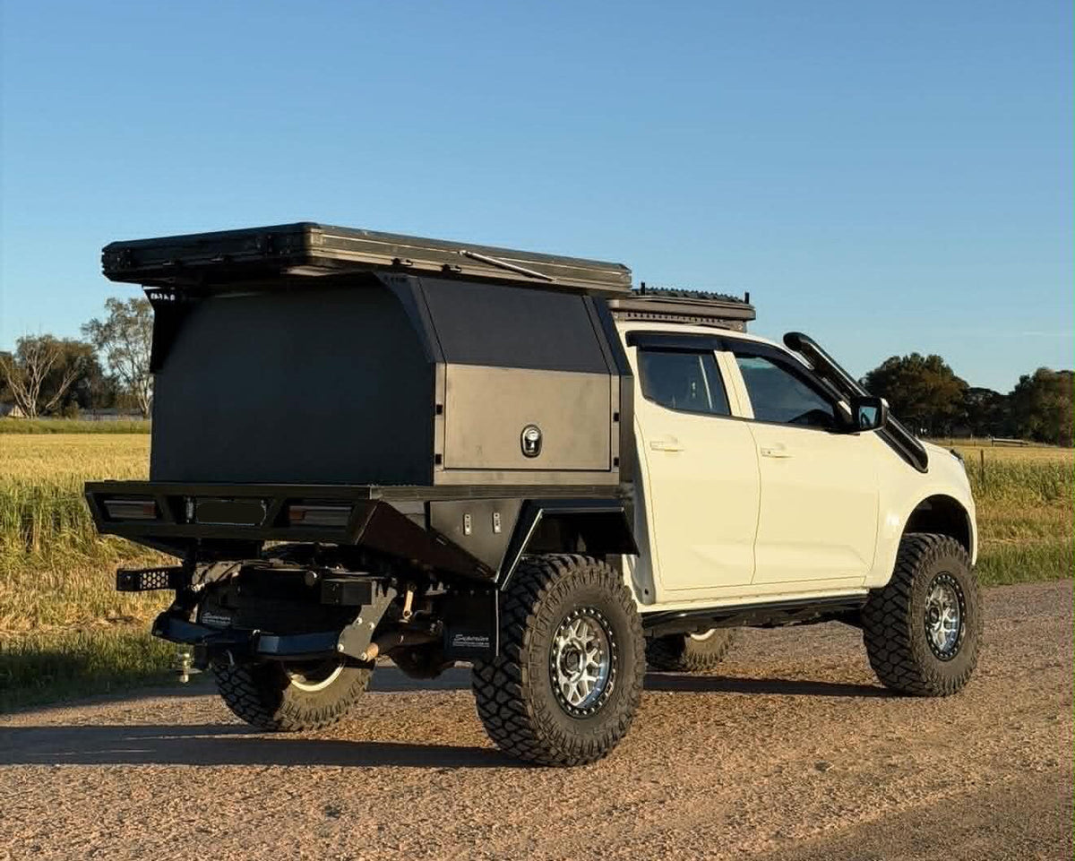 Isuzu DMax with Infinity Boxes canopy