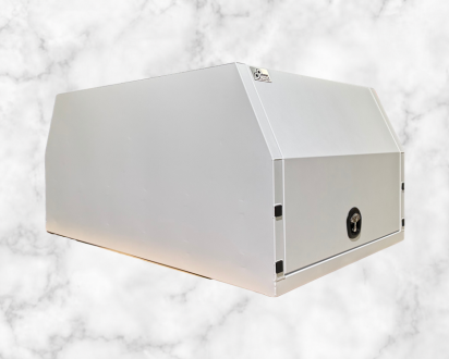 1200mm White J/O Canopy by Infinity Boxes