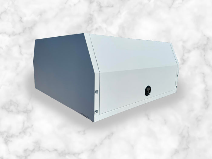 1800mm White J/O Canopy by Infinity Boxes