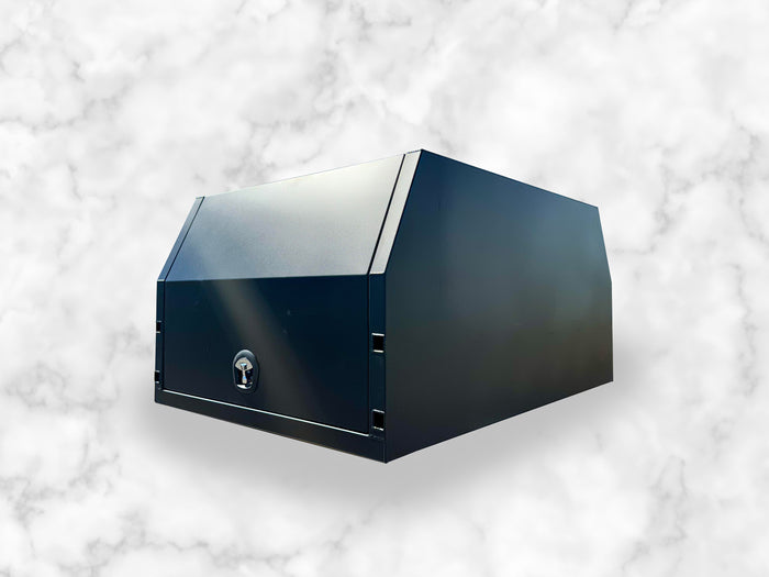 1200mm Black J/O Canopy by Infinity Boxes